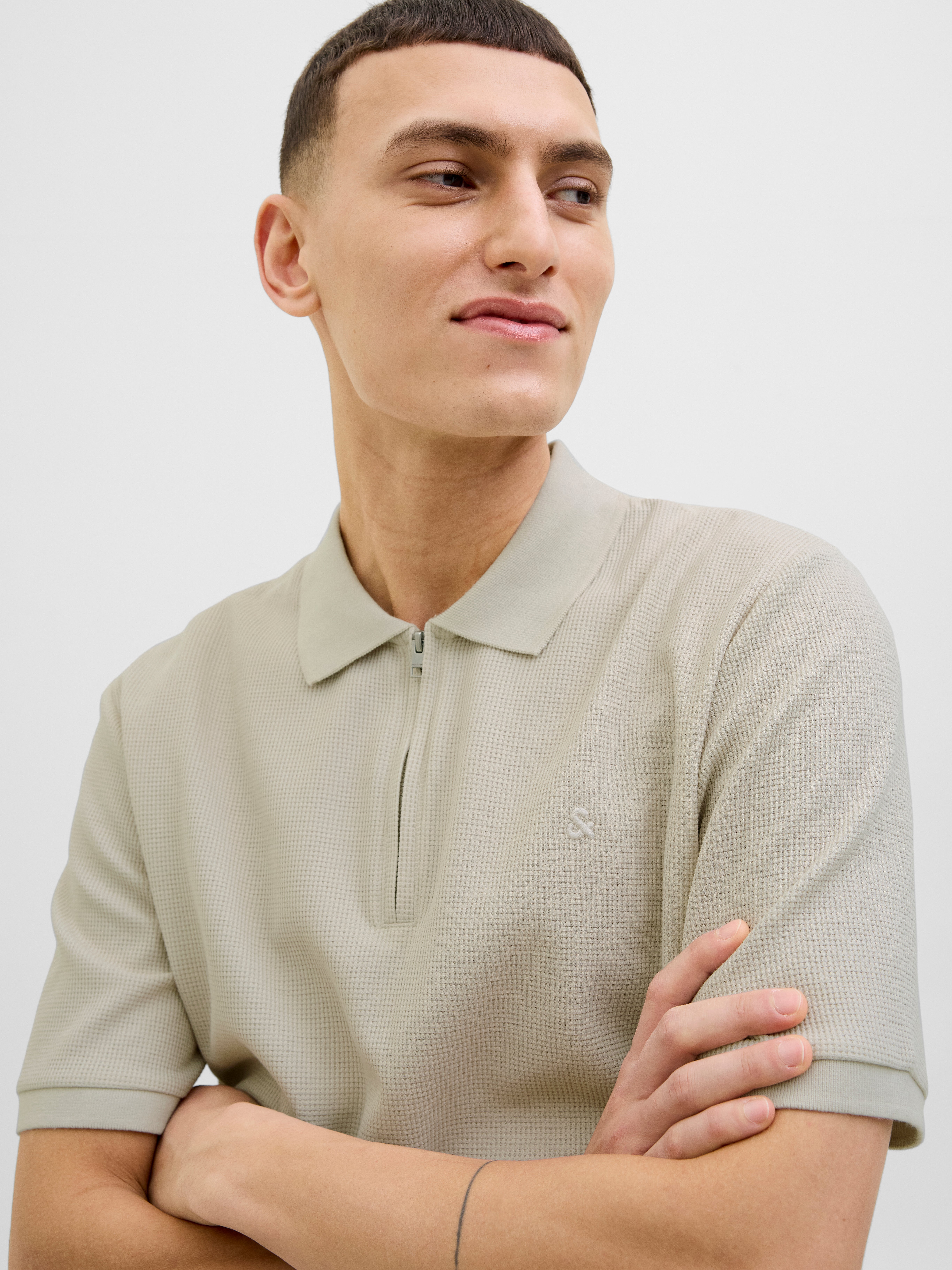 Tシャツ・カットソー BALLANTYNE Ultralight cotton polo shirt (B2W00018C23 13777) Polo shirt SS Jacquard Double B Billionaire