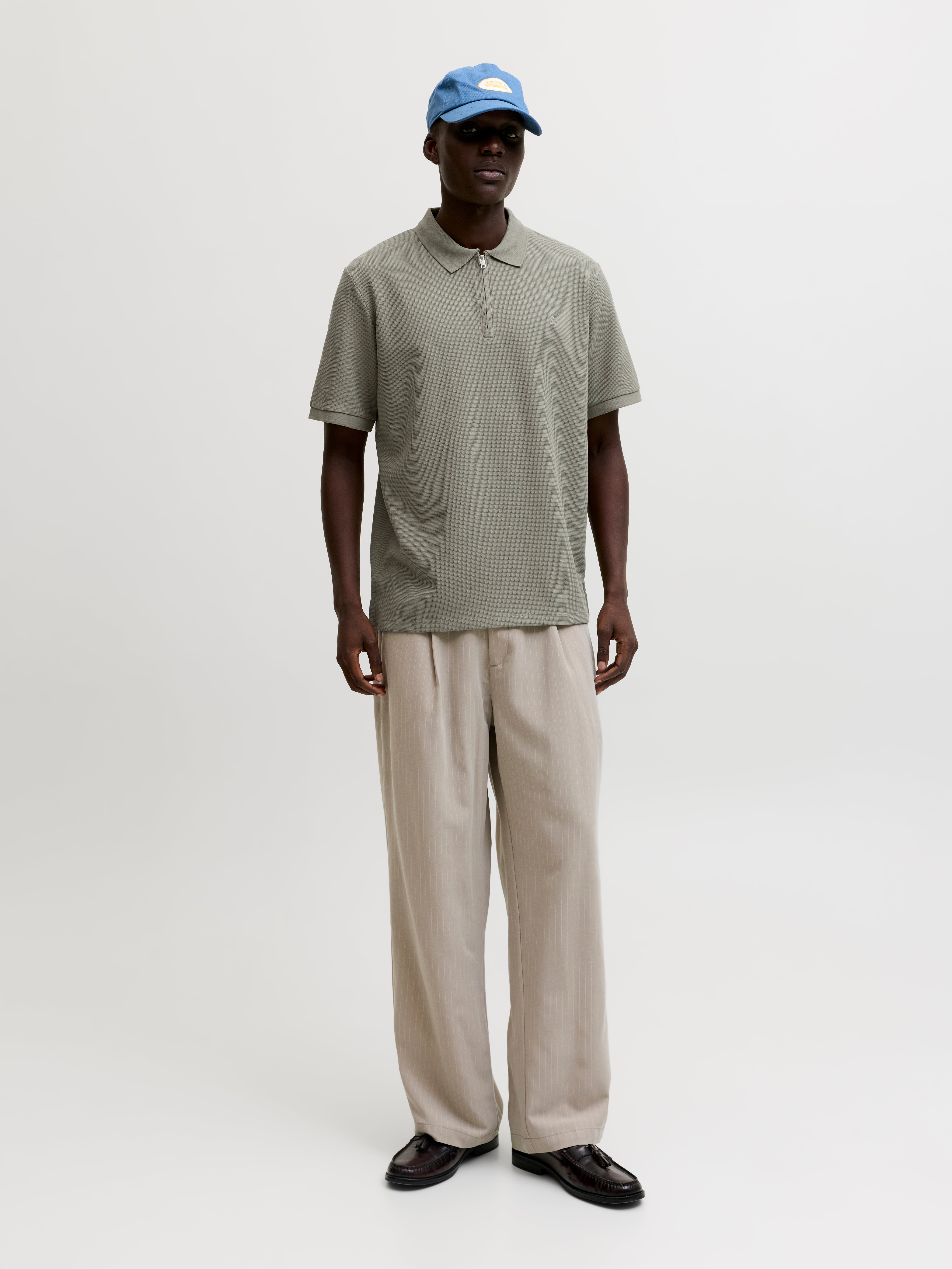 Thumbnail - Einfarbig Poloshirt