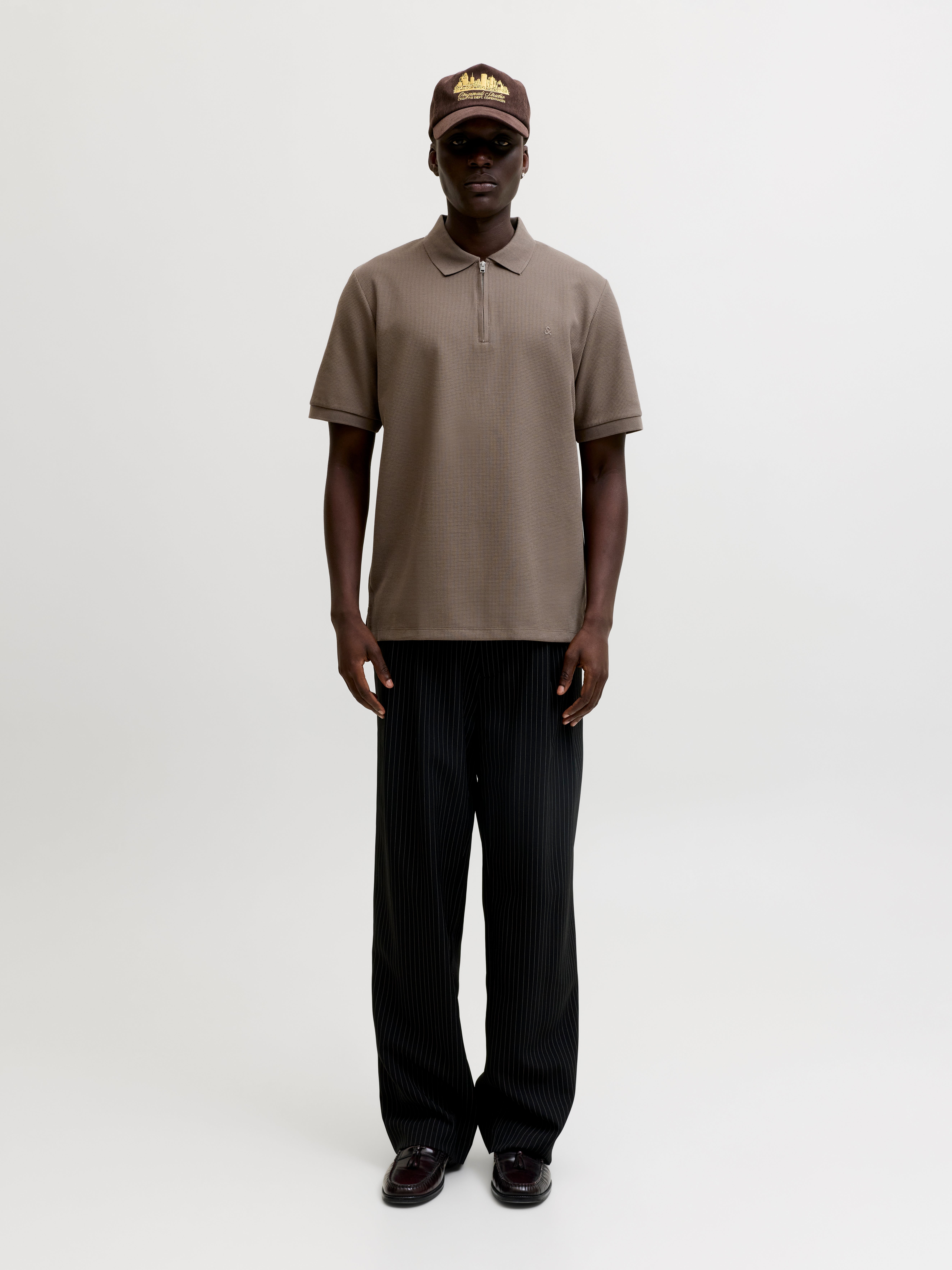 Thumbnail - Einfarbig Poloshirt