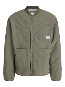 Jack & Jones Stuokliuotas švarkas -Dusty Olive - 12279236