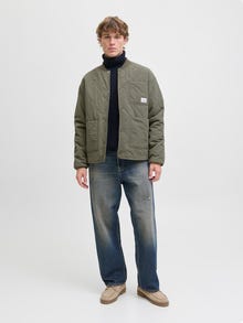 Jack & Jones Gequilte jas -Dusty Olive - 12279236