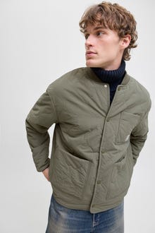 Jack & Jones Quilted jacket -Dusty Olive - 12279236