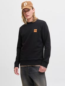 Jack & Jones Logo Sweatshirt -Black - 12279256