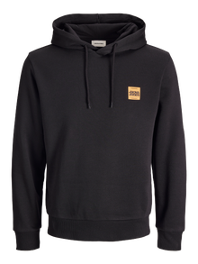 Jack & Jones Logo Hoodie -Black - 12279261