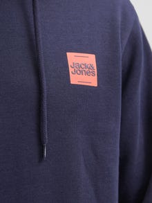 Jack & Jones Logo Hoodie -Sky Captain - 12279261