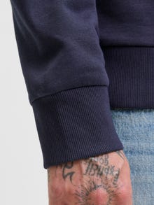 Jack & Jones Logo Hoodie -Sky Captain - 12279261
