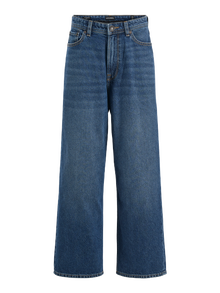 Jack & Jones JJIRON JJORIGINAL SQ 207 SN JNR Džíny Extra baggy fit Juniorské -Blue Denim - 12279273