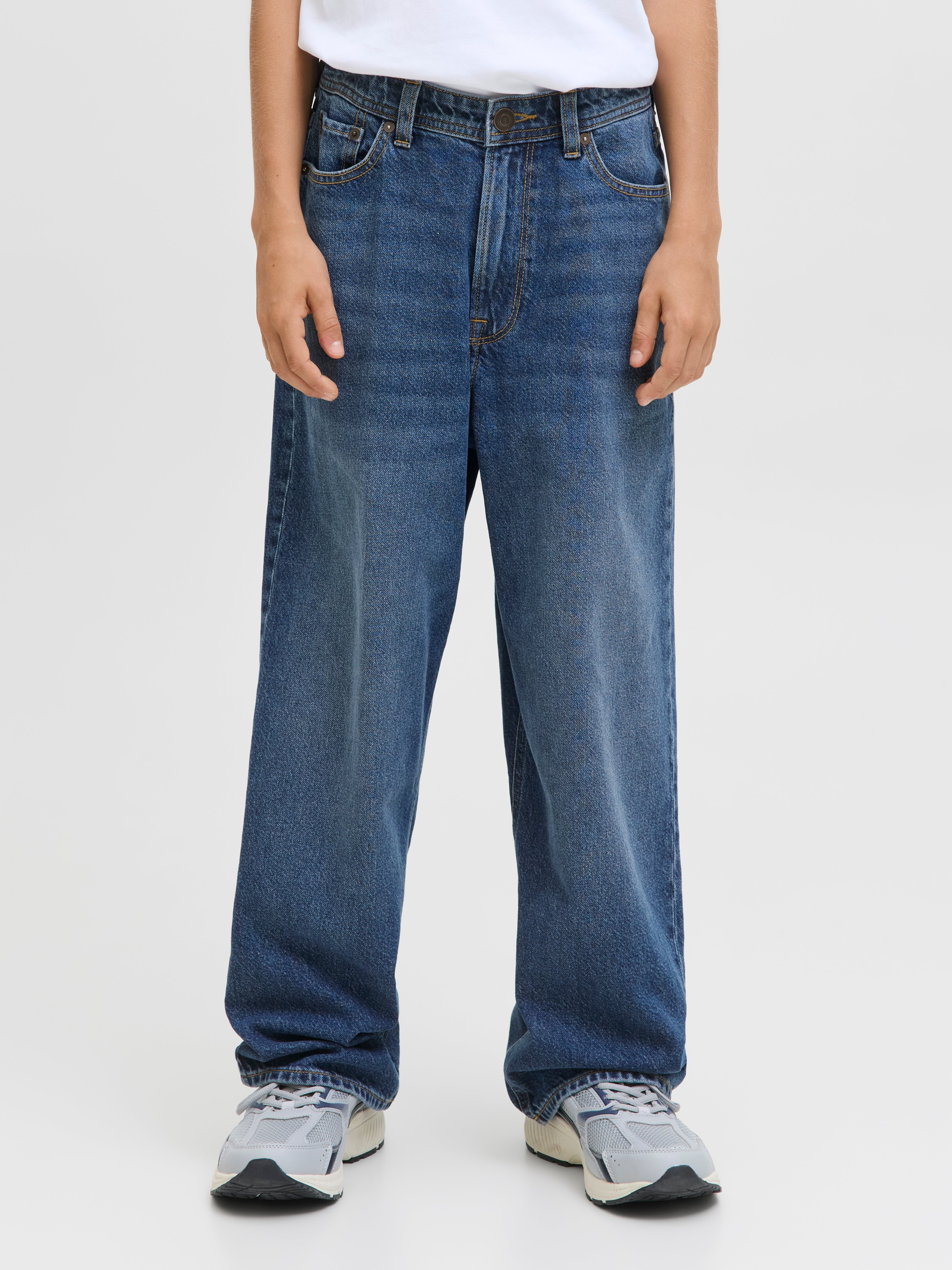 Jjiron Jjoriginal Sq 207 Sn Jnr Extra Baggy Fit Jeans Junior