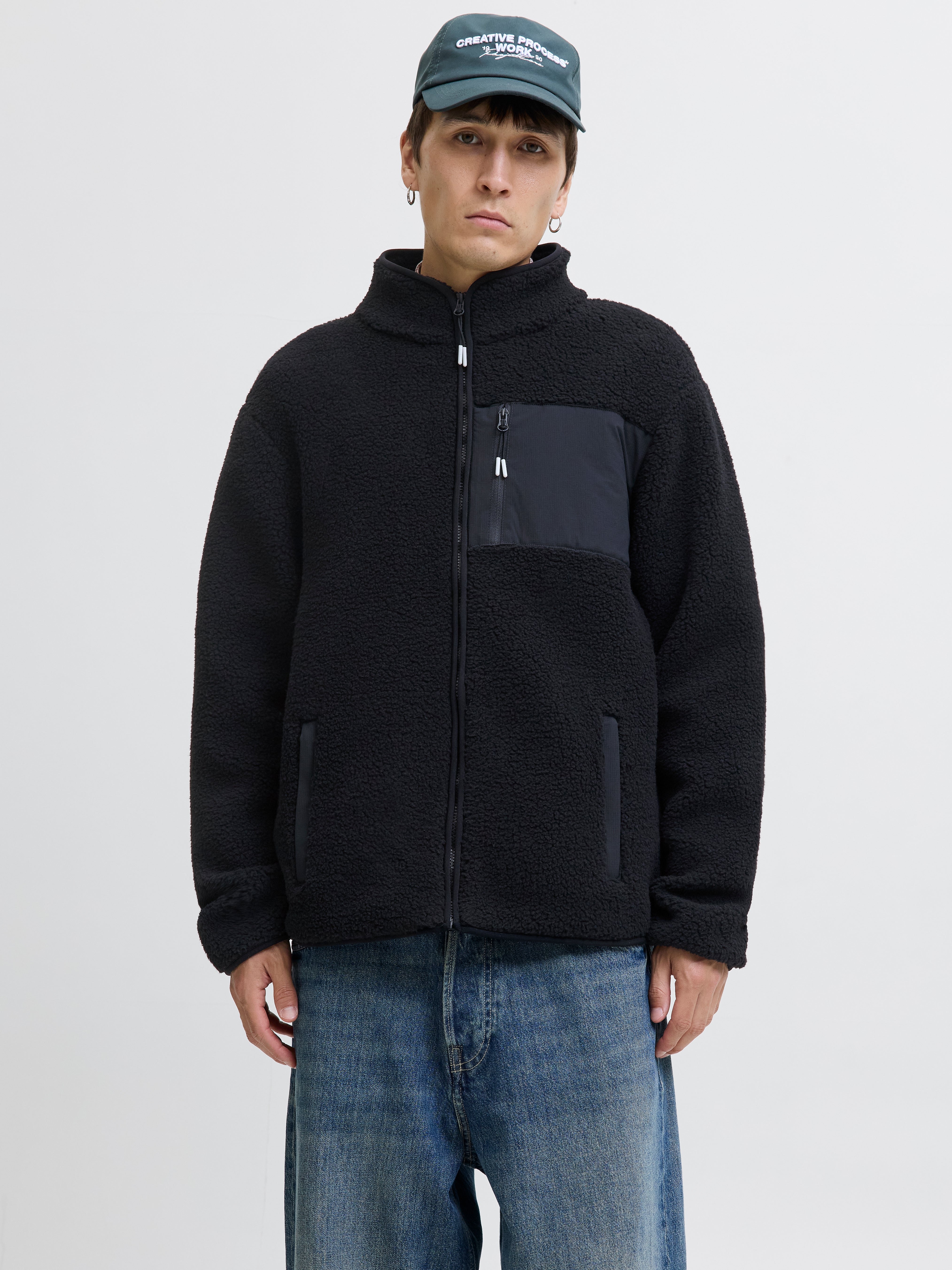 Fleecejacke Schwarz Jack Jones®