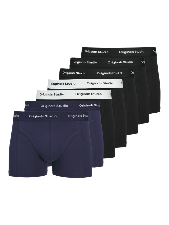 Jack & jones Basic Plus boxers 7 units Black | Dressinn Jack & jones Basic Plus boxers 7 units Black | Dressinn