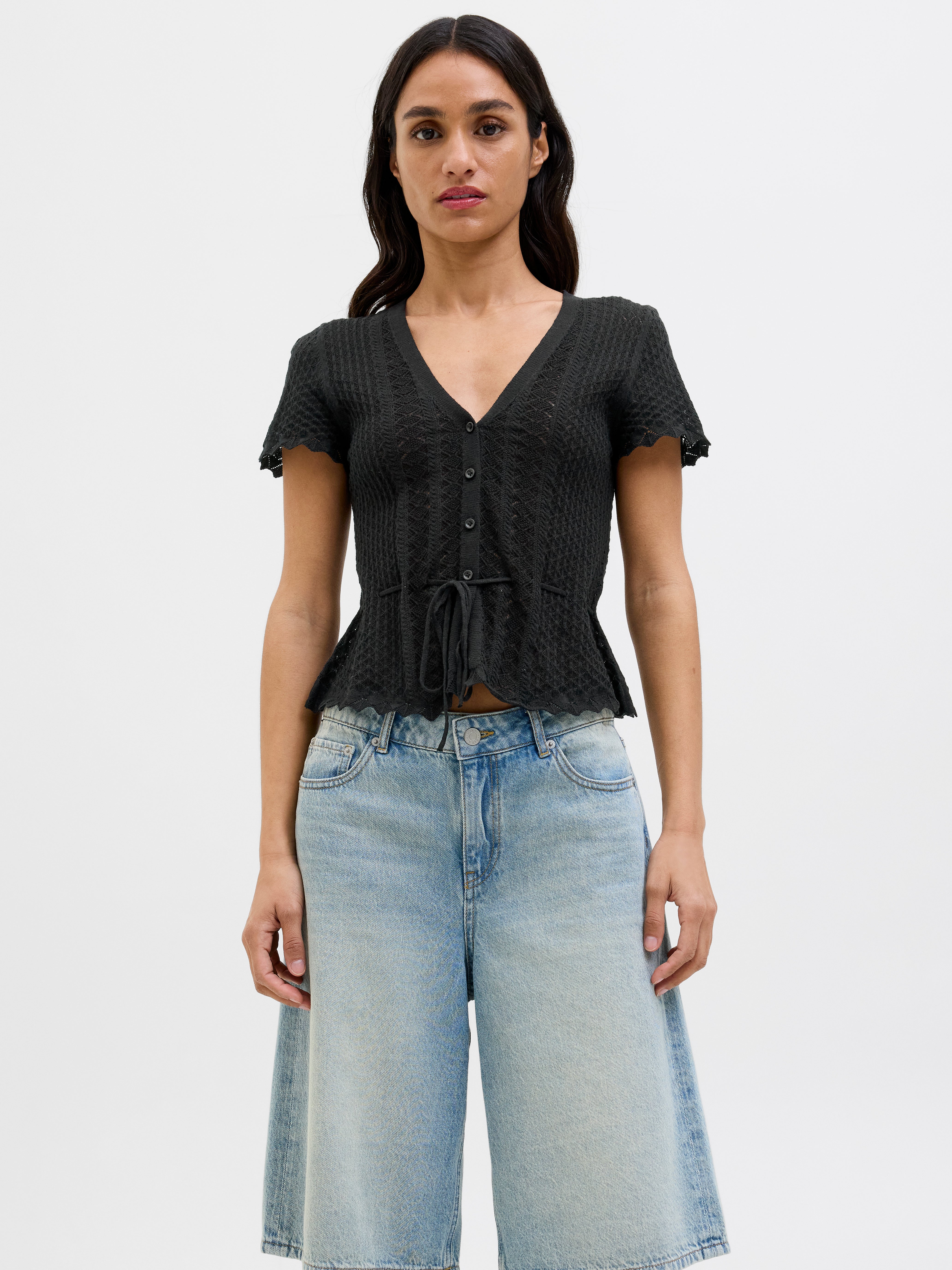 Jxzuri Gestricktes T-shirt