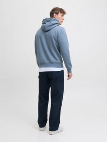 Jack & Jones Wide Leg Fit Κλασικό παντελόνι -Dark Navy - 12279332