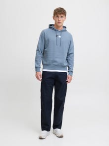Jack & Jones Wide Leg Fit Κλασικό παντελόνι -Dark Navy - 12279332