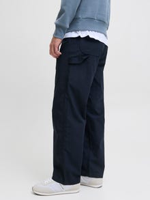 Jack & Jones Wide Leg Fit Κλασικό παντελόνι -Dark Navy - 12279332