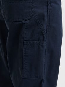 Jack & Jones Wide Leg Fit Κλασικό παντελόνι -Dark Navy - 12279332