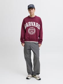 Jack & Jones Pantalon classique Wide Leg Fit -Castlerock - 12279332