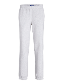 Jack & Jones Relaxed fit trousers Junior -White Melange - 12279430