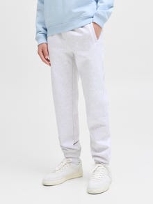 Jack & Jones Relaxed fit trousers Junior -White Melange - 12279430