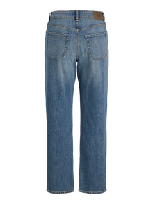 JJXX JXHANOI STRAIGHT MW JEANS C252 DNM NOOS -Medium Blue Denim - 12279505