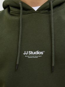 Jack & Jones Plus Size Felpa con cappuccio Stampato -Duffel Bag - 12279516
