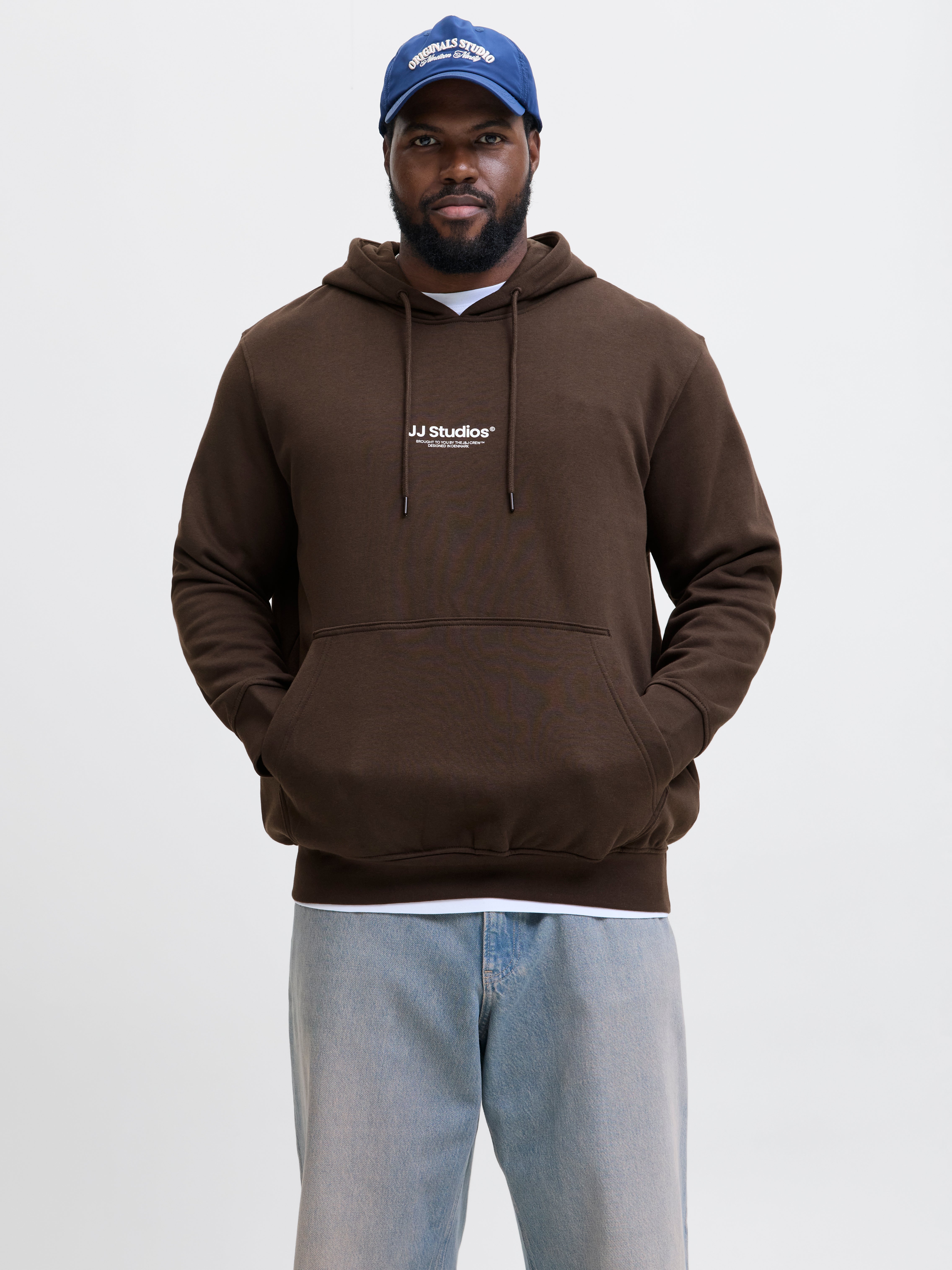 Plus Size Gedruckt Kapuzenpullover