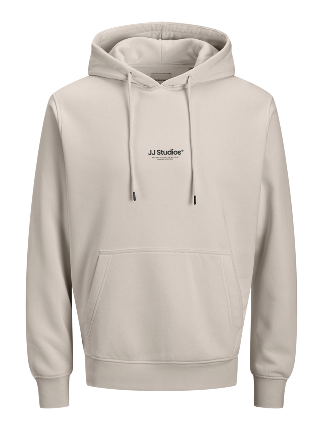 JACK&JONES PLUS Heren Jjtiley Sweat Hood Pls capuchontrui, zwart, 5XL grote maten JACK&JONES PLUS Heren Jjtiley Sweat Hood Pls capuchontrui, zwart, 5XL grote maten