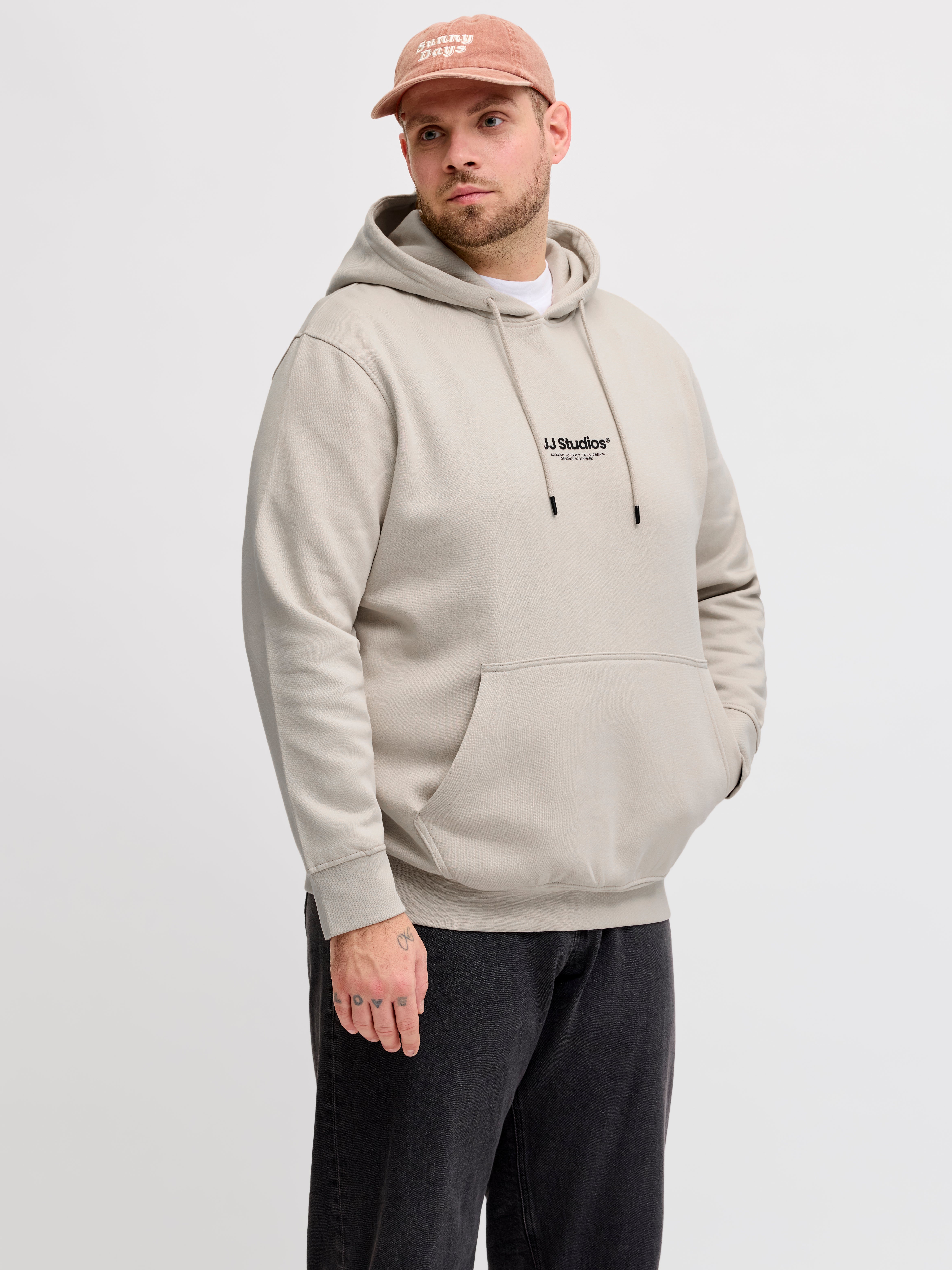 Plus Size Gedruckt Kapuzenpullover