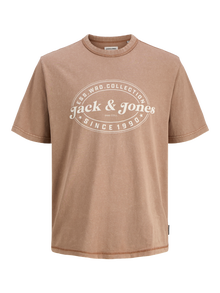 Jack & Jones Logo T-shirt -Monks Robe - 12279524