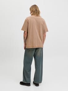 Jack & Jones Logo T-shirt -Monks Robe - 12279524