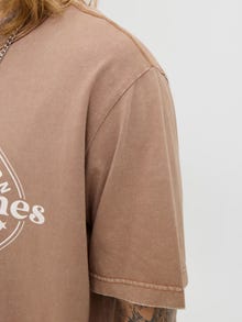 Jack & Jones Logo T-shirt -Monks Robe - 12279524