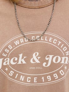 Jack & Jones Logo T-shirt -Monks Robe - 12279524