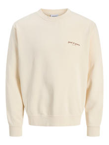 Jack & Jones Sweat-shirt -Antique White - 12279531