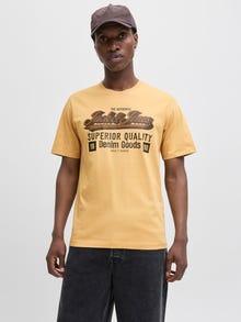 Jack & Jones Logotyp T-shirt -Curry - 12279535
