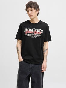 Jack & Jones Logotyp T-shirt -Black - 12279535