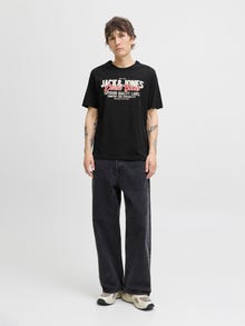 Jack & Jones Logotyp T-shirt -Black - 12279535