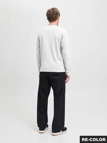 Jack & Jones Plain Longsleeved T-shirt -White - 12279538