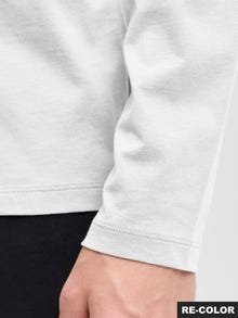 Jack & Jones Plain Longsleeved T-shirt -White - 12279538