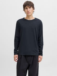 Jack & Jones camiseta de manga larga Liso -Navy Blazer - 12279538