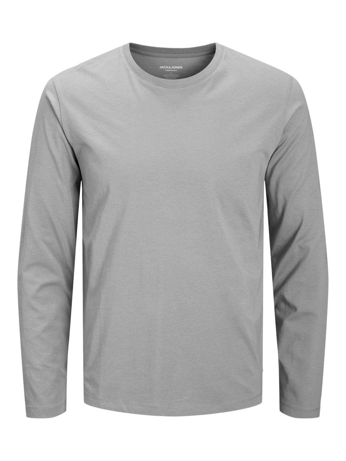 Thumbnail - Einfarbig Langarm-t-shirt