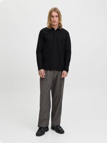 Jack & Jones Једнобојно Поло -Black - 12279542