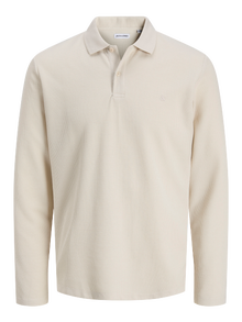 Jack & Jones Πόλο -Moonbeam - 12279542