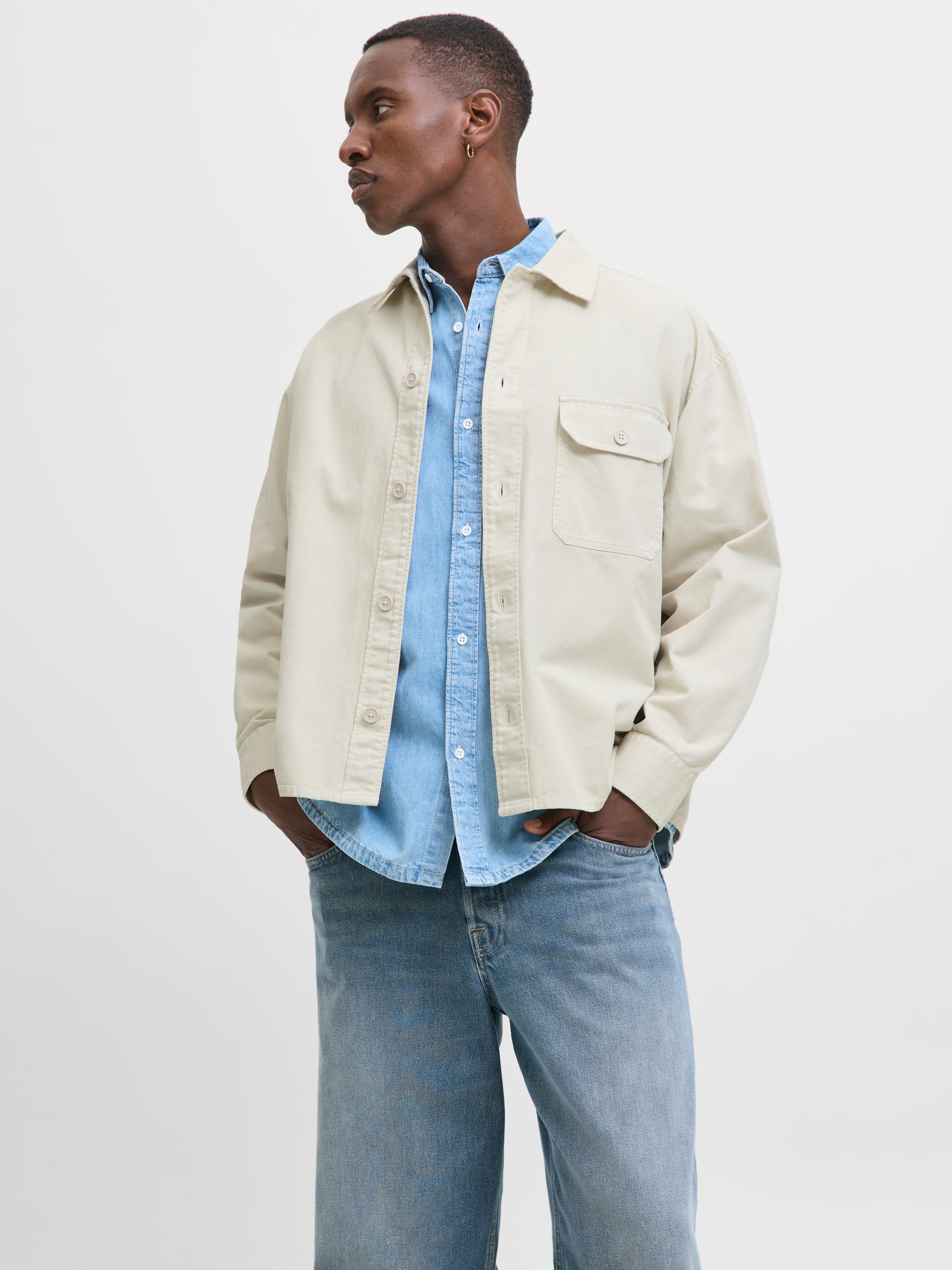 Thumbnail - Wide Fit Overshirt