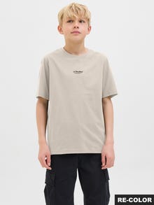 Jack & Jones Spausdintas raštas Marškinėliai Jaunimui -Moonbeam - 12279577