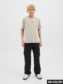 Jack & Jones Spausdintas raštas Marškinėliai Jaunimui -Moonbeam - 12279577
