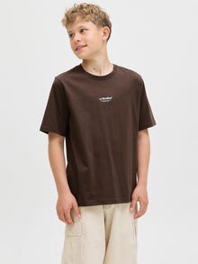 Jack & Jones С принт Тениска МЛАДШИ -Delicioso - 12279577