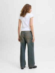 JJXX JXPALERMO LOOSE LW JEANS R230 DNM LN -Medium Blue Denim - 12279578