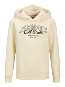 Jack & Jones Sudadera con capucha Junior -Antique White - 12279579