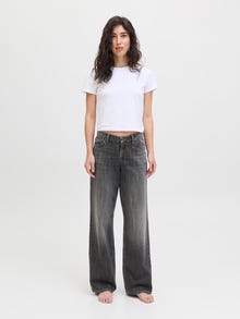 JJXX JXPALERMO LOOSE LW JEANS R231 DNM SN -Dark Grey Denim - 12279582