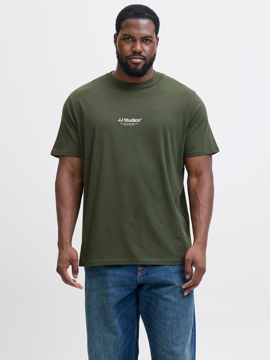 Plus Size Gedruckt T-shirt