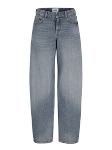 JJXX JXFUJI BARREL MW JEANS R251 DNM NOOS -Medium Blue Denim - 12279605